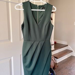 Dynamite Forest Green Cocktail Dress